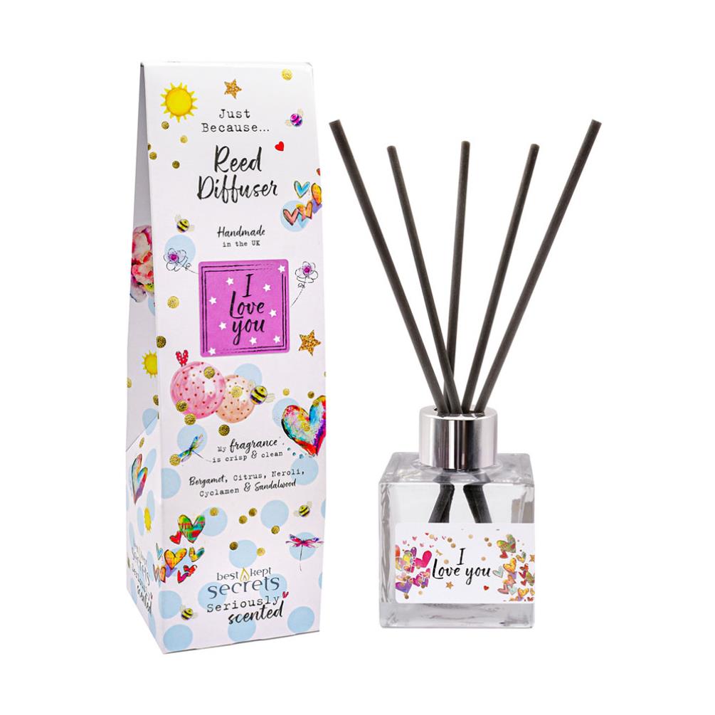 Best Kept Secrets I Love You Sparkly Reed Diffuser - 100ml £13.49